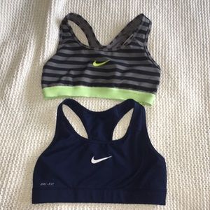 Nike sports bra bundle